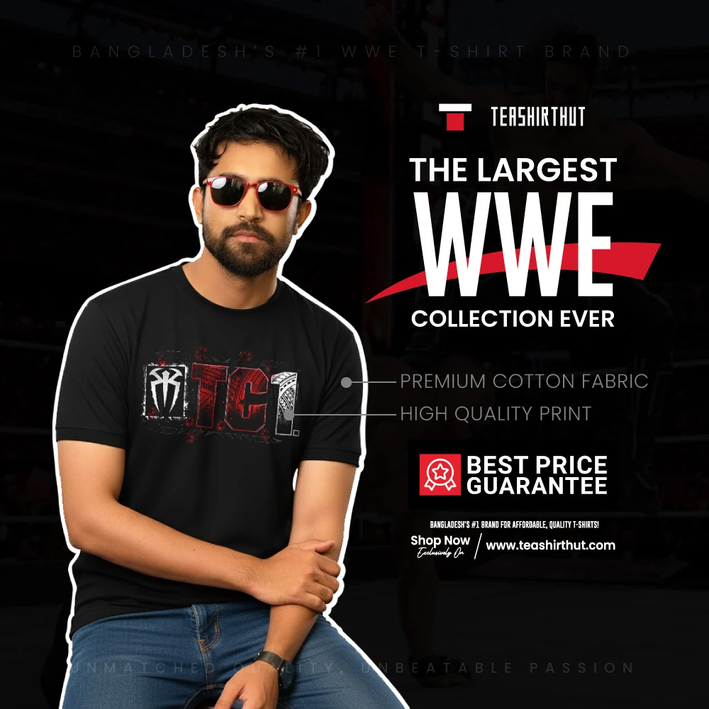 Buy WWE T-shirt in Bangladesh!