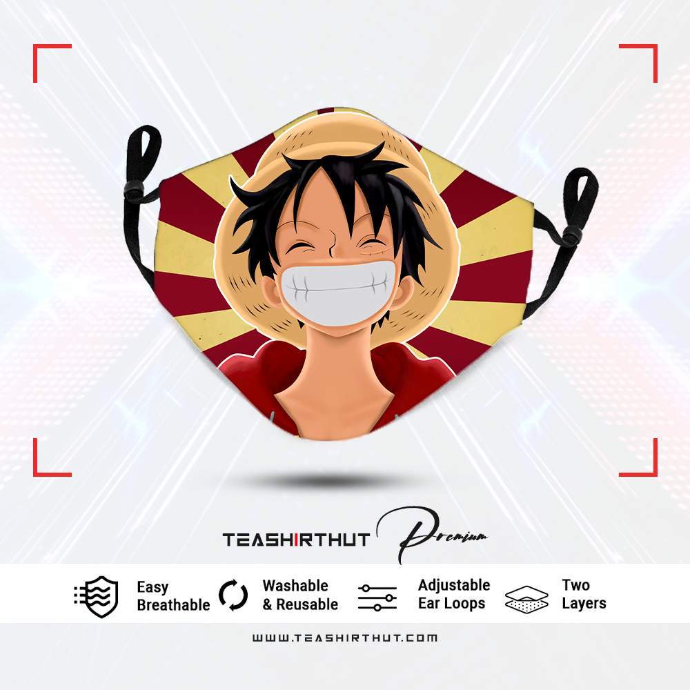 One Piece Luffy Exclusive Anime Design Edition Fashion Face Mask